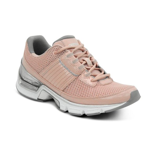 Aetrex Women's Xspress Runner 2 Sneakers Pink Shoes UK 9596-753